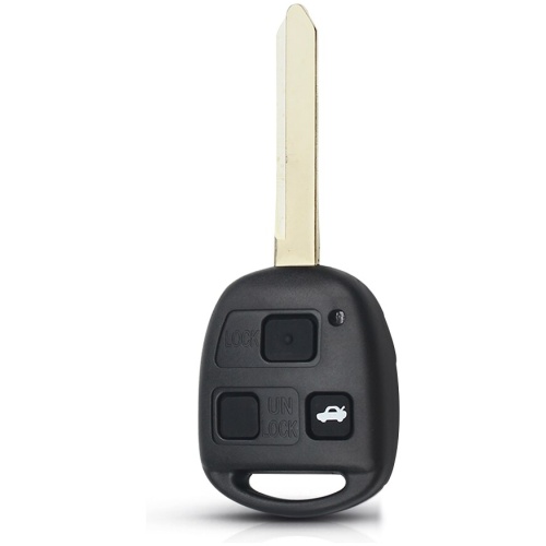 Toyota sleutelbehuizing 3-knops inclusief rubber