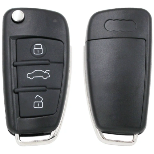 Audi sleutelbehuizing 3-knops HU66